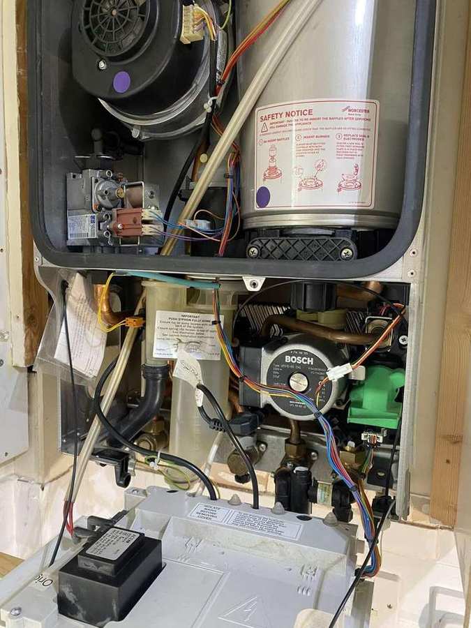 Boiler service internals — HeatWave Manchester